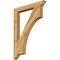Ekena Millwork Westlake Traditional Rough Sawn Bracket, Western Red Cedar, 4"W x 34"D x 46"H BKT04X34X46WTL01RWR - alternate 1